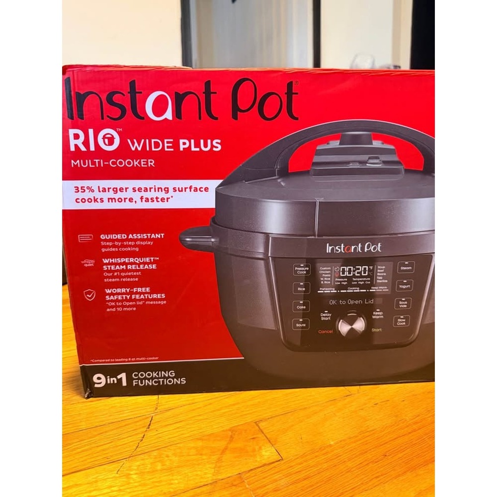 Instant Pot RIO Wide Plus 7.5-Quart Multi-Cooker